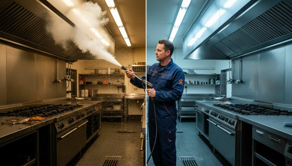 Kosten dieptereiniging keuken 2026: Wat betaalt u voor een HACCP-proof grootkeuken?