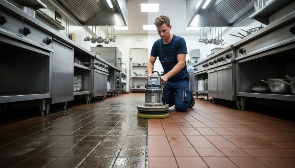 Vette Vloer Horeca Reinigen: De Ultieme Gids voor een Veilige Keuken