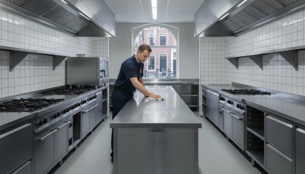 Onderhoudsreiniging horeca keuken: de complete gids voor 2026
