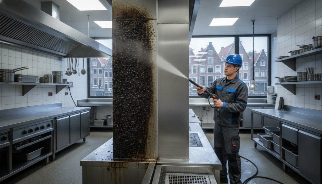 Afzuigkanaal horeca reinigen: alles over brandveiligheid en verzekeringseisen