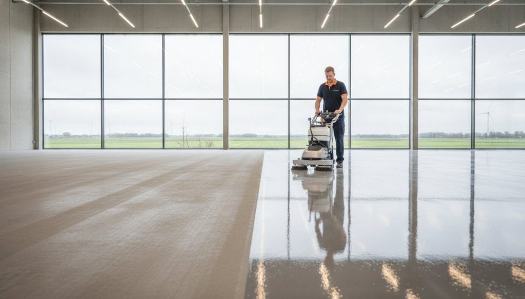 Specialistisch vloeronderhoud: de complete gids voor duurzaam behoud van bedrijvloeren in 2026