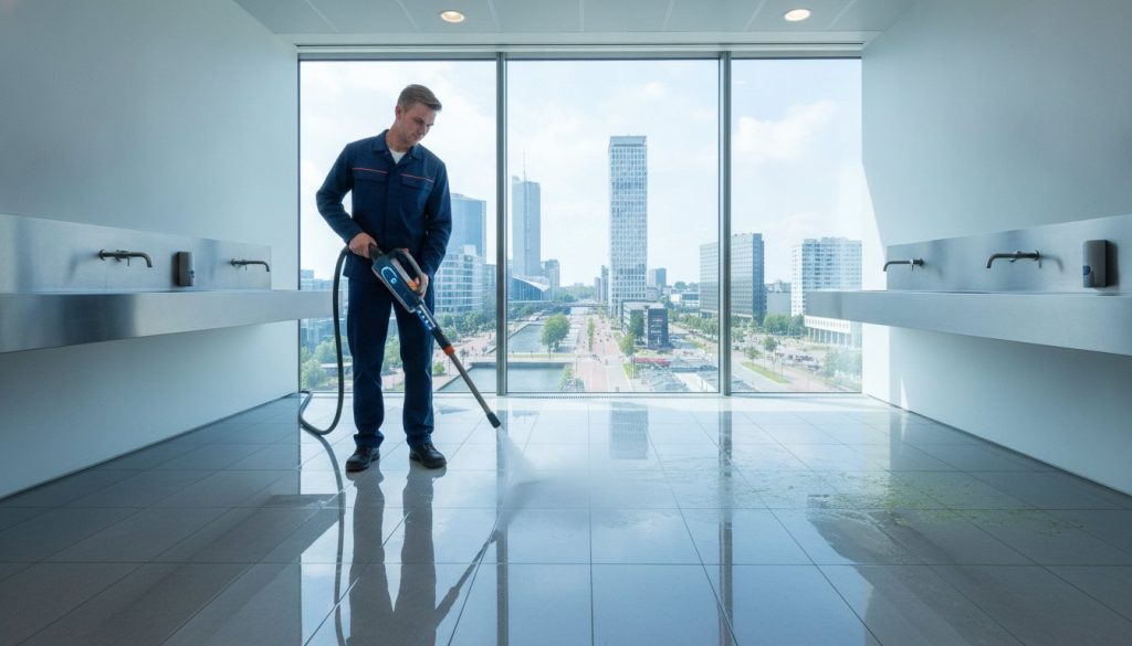 Dieptereiniging sanitair kantoorgebouw: de complete gids voor facility managers in 2026