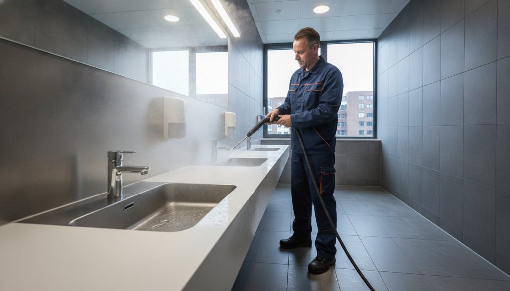 Offerte dieptereiniging sanitair: alles wat je moet weten voor een frisse werkomgeving in 2026