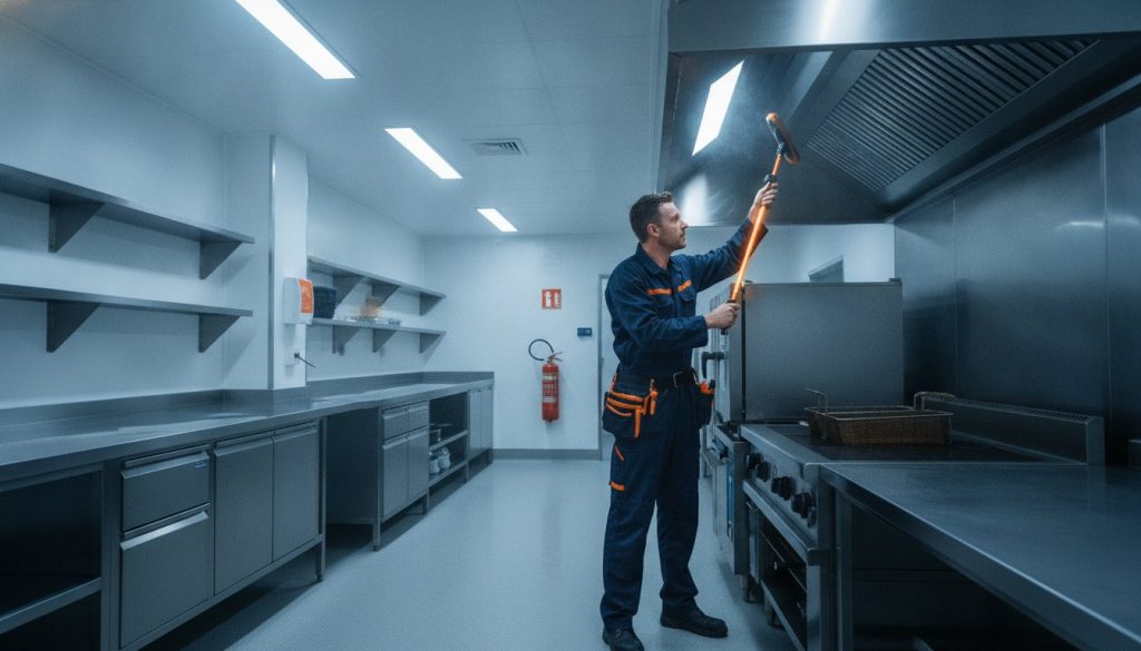 Schoonmaak en brandveiligheid: hoe je brand in de grootkeuken voorkomt